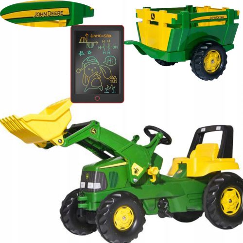  Зелен детски трактор Rolly Toys