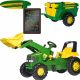  Зелен детски трактор Rolly Toys