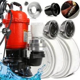   Помпа за градинско напояване - Mar-pol 750 W потопяема помпа 18000 l/h + 2 други продукта