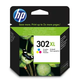    Трицветна мастилена касета HP 302XL F6U67AE