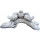  Фигура ПТИЦИ НА НАНИЗАНА птица врабче подарък производител на бетон (F175) ALA-SHOP