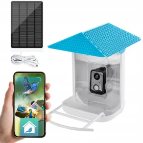    Издръжлива хранилка за птици с WiFi камера за наблюдение на природата