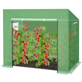   Фолиен тунел - Тунел от фолио 3,4 м² 200 х 80 см зелен