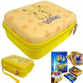    POKEMON КОМПЛЕКТ 2в1 КАЛЪФИЯ ЗА КАРТИ КОЛЕКЦИОНЕРСКИ ФИГУРКИ + 3D КАРТИ 55 БР.