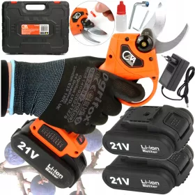   Градинска ножица - АКУМУЛАТОРНИ НАКОВАЛНЯ PRECATUTORS ЕЛЕКТРИЧЕСКИ ГРАДИНСКИ НОЖИЦИ 2 x БАТЕРИЯ