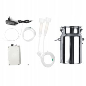   ЕЛЕКТРИЧЕСКИ ДОИЛЕН КОМПЛЕКТ ЗА ДОЕНЕ НА КОЗИ 7Л
