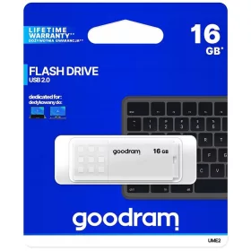  GOODRAM UME2-0160W0R11 флешка 16 GB USB 2.0 бяла