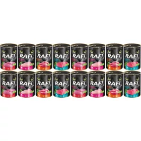    Котешка храна Rafi Cat 400гр, микс от вкусове, 16 бр