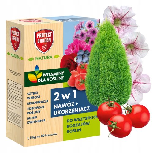  Органичен, натурален тор Protect Garden гранули 1,5 кг