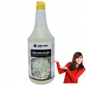   Hap Win Liquid 1l премахване на мухъл + дозатор за коркова запушалка с накрайник за бутилка