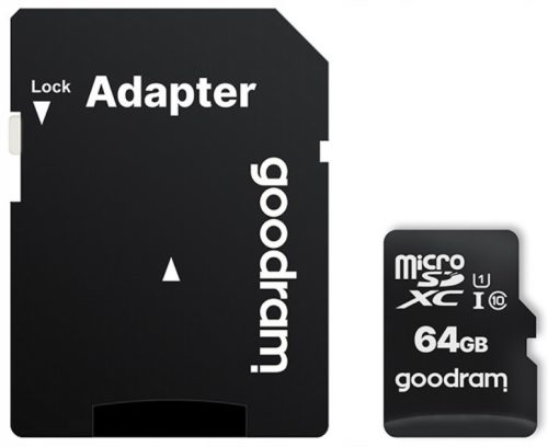  КАРТА ПАМЕТ GOODRAM 64GB MICRO SD XC КЛАС 10