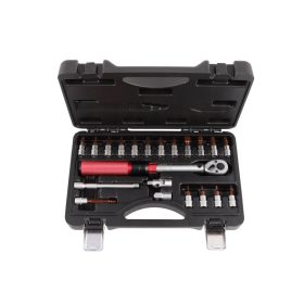    Динамометричен ключ 1/4'' 2-15Nm в комплект Quatros QS59002