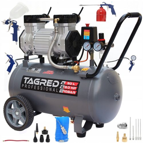 Компресор bezolejowy Tagred TA3388TA103 50 l 10 bar