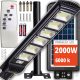  Улична лампа Vögler 2000 W 200000 lm със слънчево захранване