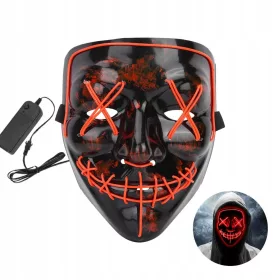    Маска за лице HALLOWEEN MASK DISCUSSION BALL, многоцветна пластмаса