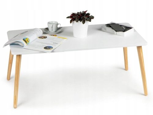  Холна маса ModernHome Правоъгълни холни маси 103 x 53 x 42 см бели