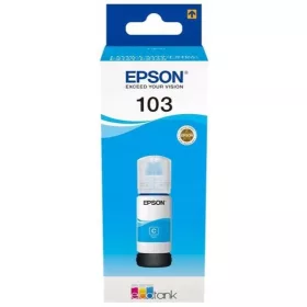 EPSON 103C C13T00S24A синьо (циан) мастило