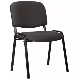   ISO стол, конферентен, подреждащ се, черен