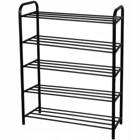    Шкаф за обувки Brunbeste 65 x 91 x 26 см черен