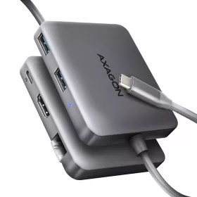    Axagon HMC-5HL мултипортов хъб 2x USB-A 4K HDMI Gigabit LAN USB 3.2 USB-C