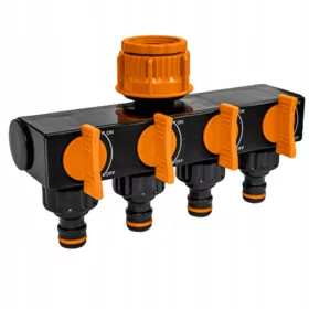    Bradas ECO-PWB3033 BLACK LINE 4-пътен разпределител с вентили