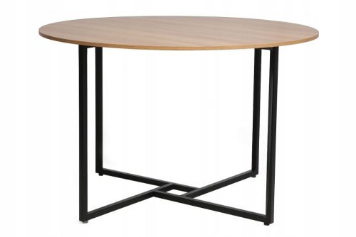  Кръгла маса Signal Alto 120 х 120 х 76 см, естествен дъб