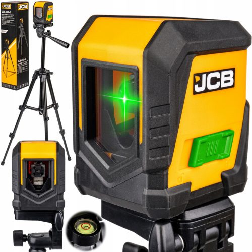  ЛАЗЕРЕН НИВЕЛИР КРЪСТ ЗЕЛЕН ЛАЗЕРЕН САМОНИВЕЛИРАЩ се + СТАТИВ JCB