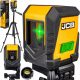  ЛАЗЕРЕН НИВЕЛИР КРЪСТ ЗЕЛЕН ЛАЗЕРЕН САМОНИВЕЛИРАЩ се + СТАТИВ JCB