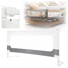    Решетка за легло VELVO 180см, защитно покривало Primabobo за деца