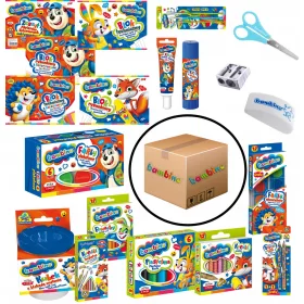    MEGA SCHOOL LAYET Bambino пакет (19 елемента) | Голям ученически комплект + 2 други продукта