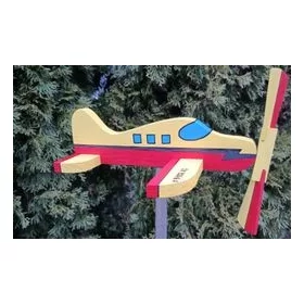    Градинска вятърна мелница самолет