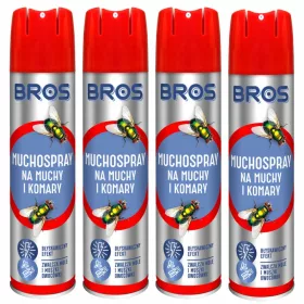    Аерозолна пръскачка Bros 400 ml против мухи и комари