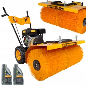   GoodMajster GMM-SW800PRO бензинова метачна машина + 2× SAE 10W30 Stiga масло 0.6L