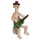 Красива декоративна градинска фигурка с хармония Birch Man Dom-Wik