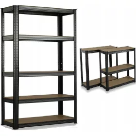    Метален складов рафт Topeshop 180 x 90 x 40 см макс. 175 кг на рафт