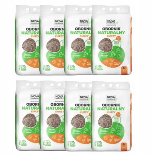  Био, натурален тор за пилета Nova Minerals гранули 24 кг 40 л