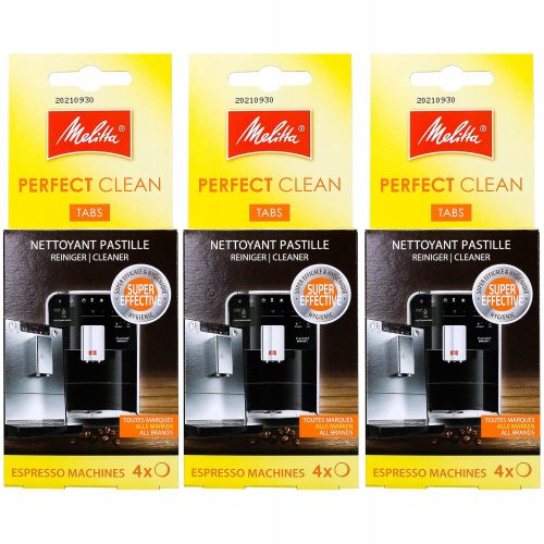  Почистващи таблетки Melitta Perfect Clean Tabs 4 бр