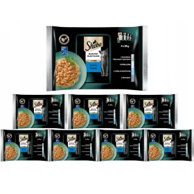    Sheba мокра храна микс от вкусове 0,357 кг