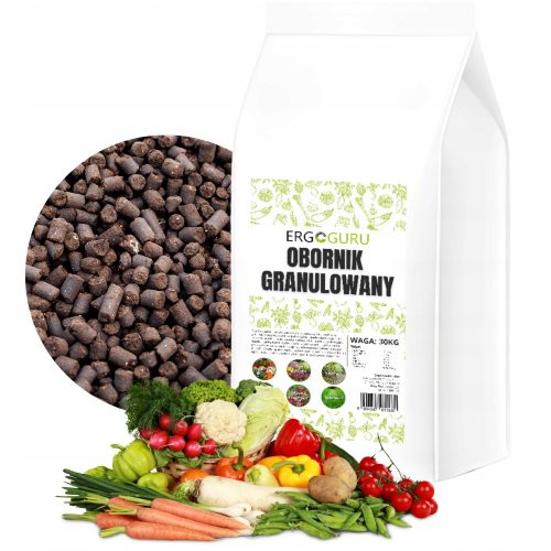  Органичен тор, естествен оборски тор Gardenguru 25 кг 40 л