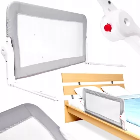    Парапет за легло в нюанси на сиво и сребристо