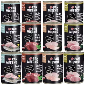    Pan Mięsko мокра храна микс от вкусове 0,4 кг