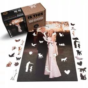    Дървен пъзел от снимка WOOD YOU DO | 370 елемента | вертикално | XXL