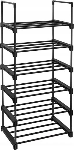  Шкаф за обувки Songmics 45 x 106 x 30 см черен