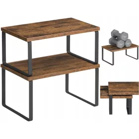    SONGMICS KCS020X01 поставки за подправки кафяви 2 бр.