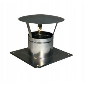   Комин покрив / камина, поцинкован, диаметър 150