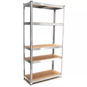    Метален складов рафт Geko 180 х 90 х 40 см макс. 175 кг на рафт