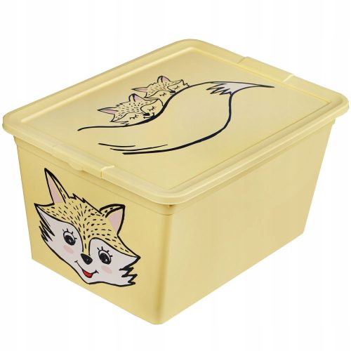  BRANQ - Съд за играчки - Animal Lisek - 30 L