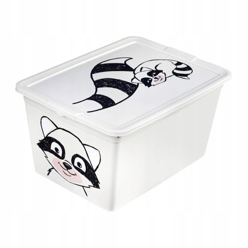  BRANQ - Контейнер за играчки - Животно миеща мечка - 30 L