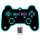 Забавен предмет - LED НОЩНА ЛАМПА Gamepad Pad Дистанционно управление за геймър, подарък за ДЕТЕ МОМЧЕ 3D
