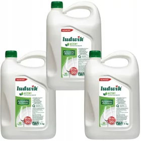    Комплект от 3x течност за миене на съдове Ludwik Miętowy 5 кг